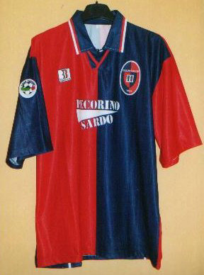 maillot cagliari calcio domicile 1998-1999 pas cher