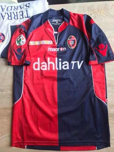 maillot cagliari calcio domicile 2009-2010 rétro