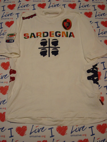 maillot cagliari calcio exterieur 2011-2012 rétro