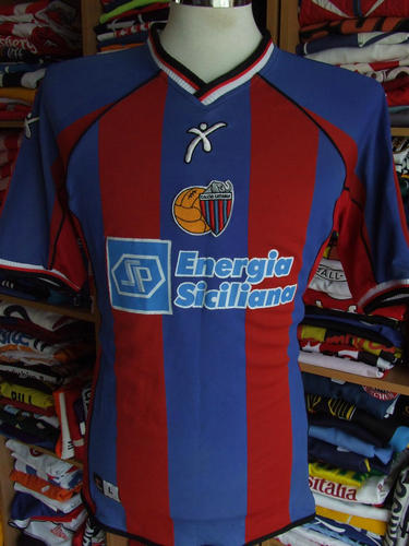 maillot calcio catane domicile 2002-2003 rétro