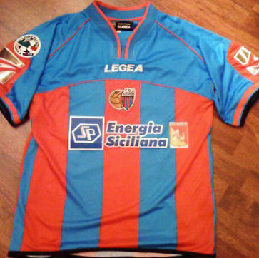 maillot calcio catane domicile 2005-2006 rétro