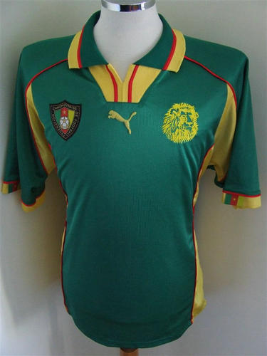 maillot cameroun domicile 1998-1999 pas cher