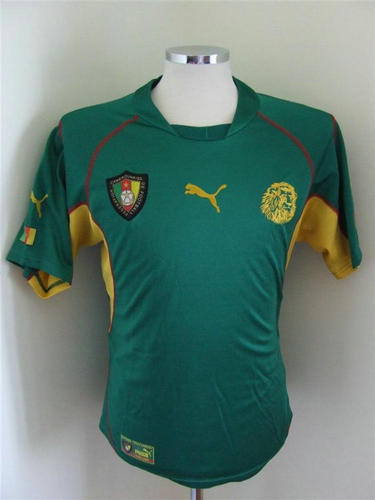 maillot cameroun domicile 1999-2001 rétro