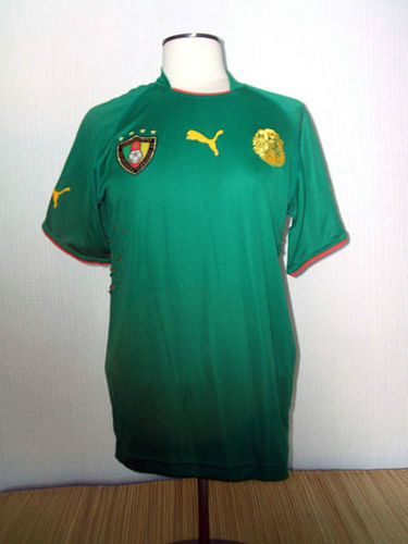 maillot cameroun domicile 2001-2002 pas cher