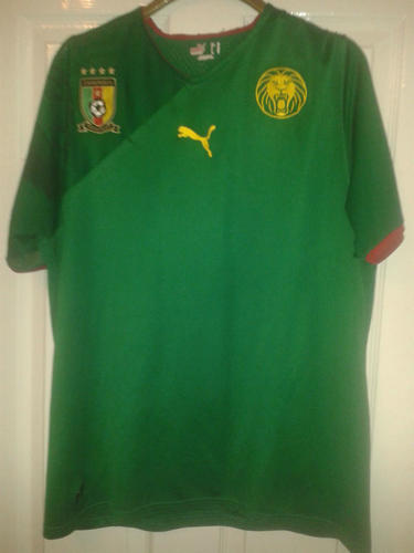 maillot cameroun domicile 2009-2010 pas cher