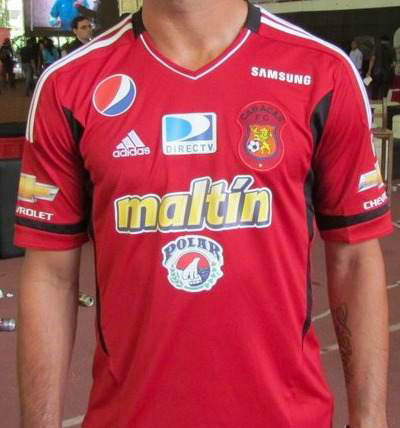 maillot caracas fc domicile 2012-2013 rétro