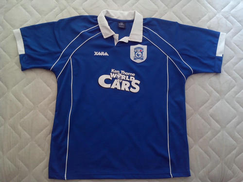 maillot cardiff city domicile 2000-2001 rétro