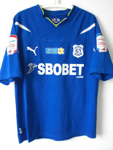 maillot cardiff city domicile 2011 pas cher