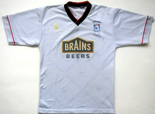 maillot cardiff city exterieur 1995-1996 rétro