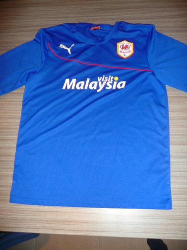 maillot cardiff city exterieur 2013-2014 rétro