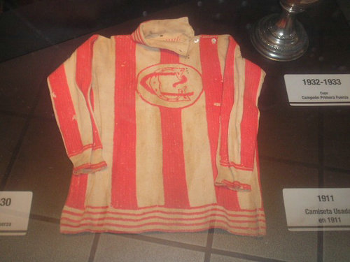 maillot cd guadalajara domicile 1950-1951 rétro