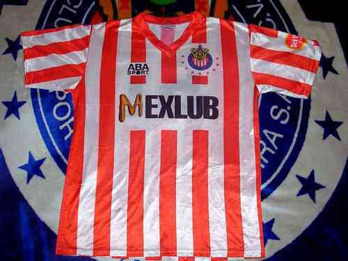 maillot cd guadalajara domicile 1992-1993 rétro