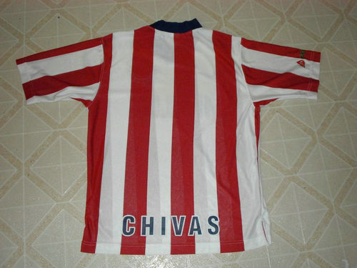 maillot cd guadalajara domicile 1996-1997 rétro