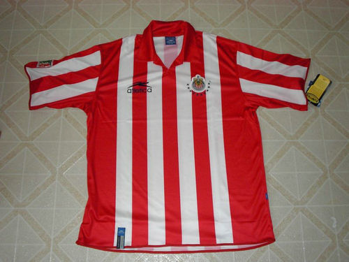 maillot cd guadalajara domicile 2003-2004 pas cher