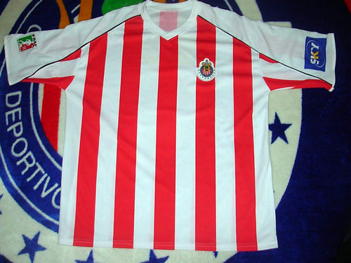 maillot cd guadalajara domicile 2003 pas cher