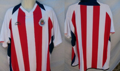 maillot cd guadalajara domicile 2003 rétro