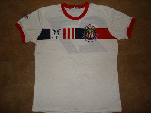 maillot cd guadalajara exterieur 1984 pas cher