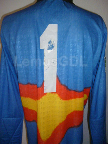 maillot cd guadalajara gardien 1995-1996 rétro maillot cd guadalajara gardien 1995-1996 rétro