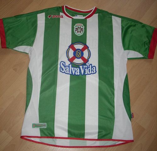 maillot cd marathón domicile 2006-2007 rétro