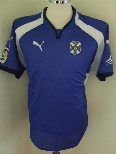 maillot cd tenerife domicile 2001-2002 rétro