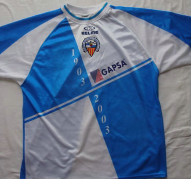 maillot ce sabadell domicile 2003-2004 pas cher