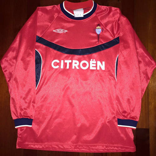 maillot celta vigo exterieur 2000-2001 rétro