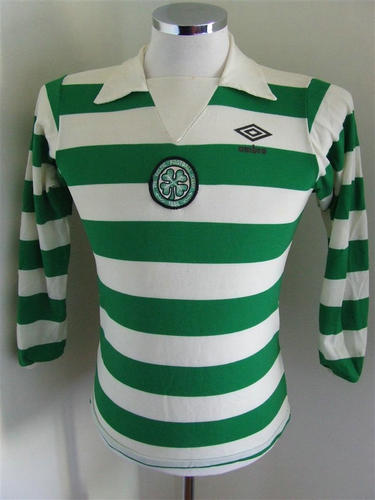 maillot celtic glasgow domicile 1977-1979 rétro