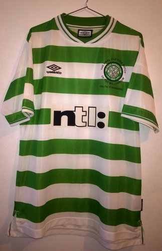 maillot celtic glasgow domicile 1999-2001 rétro