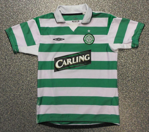 maillot celtic glasgow domicile 2004-2005 rétro