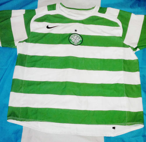 maillot celtic glasgow domicile 2005-2007 rétro