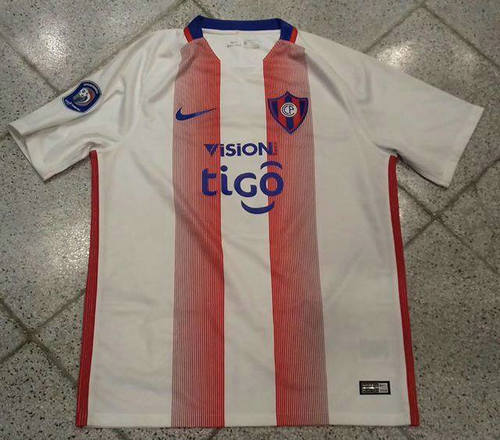 maillot cerro porteño exterieur 2017 rétro