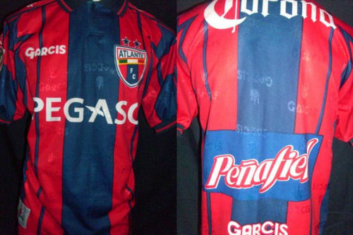 maillot cf atlante domicile 2001 pas cher