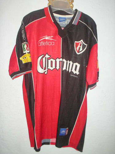 maillot cf atlas domicile 1999-2000 rétro