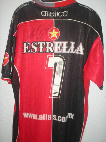 maillot cf atlas domicile 1999-2000 rétro