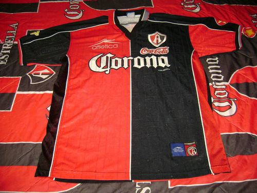 maillot cf atlas domicile 2000-2001 rétro