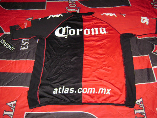 maillot cf atlas domicile 2004-2005 rétro