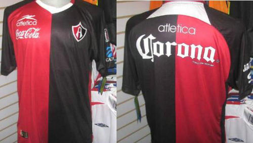 maillot cf atlas domicile 2009-2010 rétro