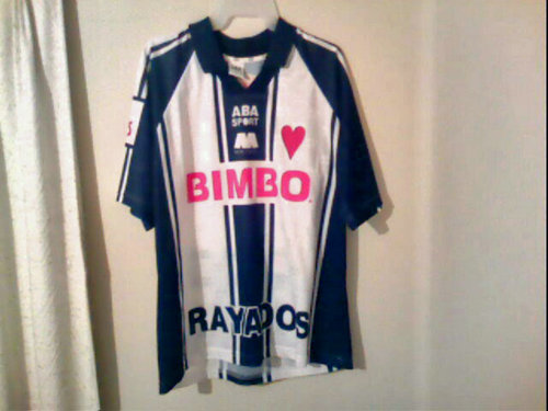 maillot cf monterrey domicile 1999 rétro