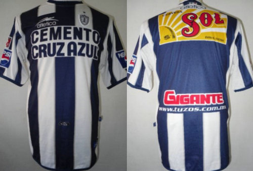 maillot cf pachuca domicile 2001-2002 rétro