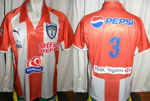 maillot cf pachuca particulier 2009 rétro