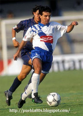 maillot cf puebla domicile 1994-1995 rétro