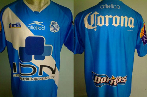 maillot cf puebla exterieur 2007-2008 rétro