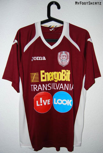 maillot cfr 1917 cluj domicile 2012-2013 rétro