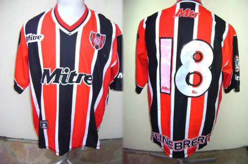 maillot chacarita juniors domicile 2003 rétro