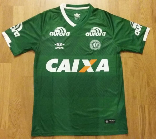 maillot chapecoense domicile 2016-2017 rétro