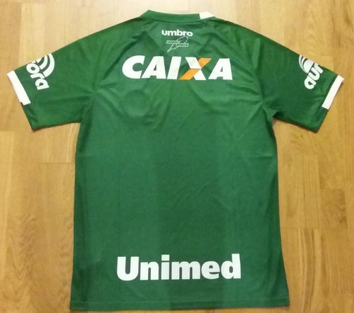 maillot chapecoense domicile 2016-2017 rétro