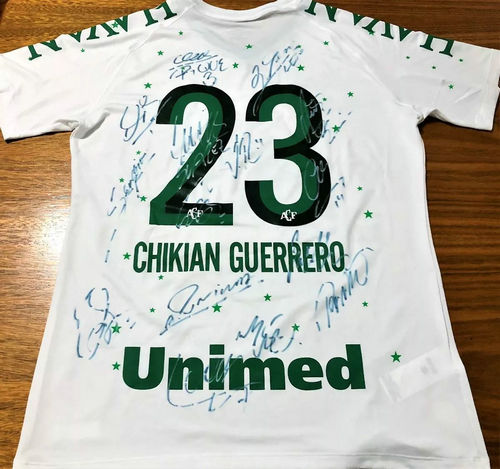 maillot chapecoense particulier 2017 rétro