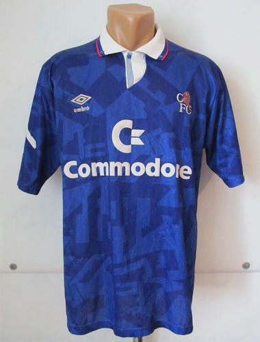 maillot chelsea fc domicile 1991-1993 rétro