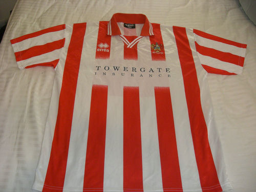 maillot cheltenham town fc domicile 1999-2000 rétro