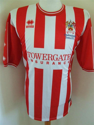 maillot cheltenham town fc domicile 2002-2004 rétro